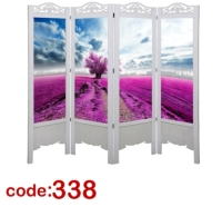 پاراوان پارتیشن طرح طبیعت کد 338